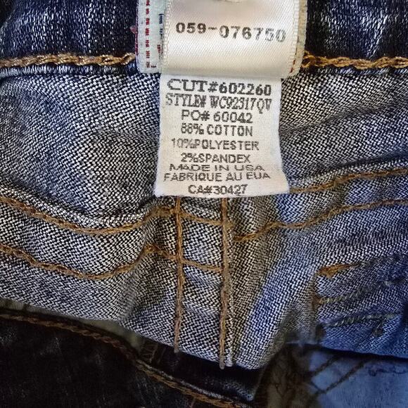 True Religion Johnny Straight Leg Y2k Jean WC92317QV - Picture 6 of 13